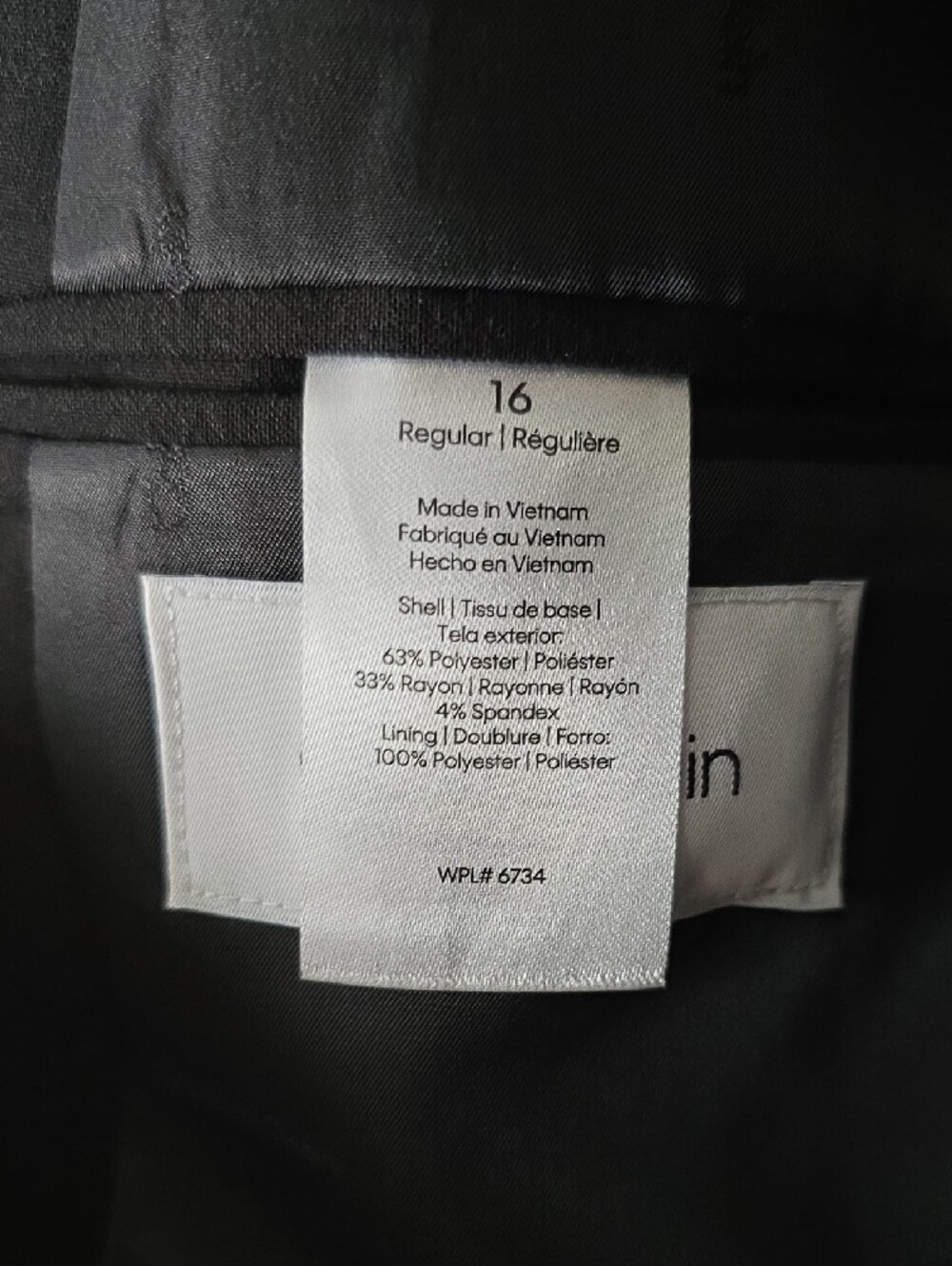 Classic CALVIN KLEIN Boys Black Suit Blazer & Pants - Picture 2 of 6